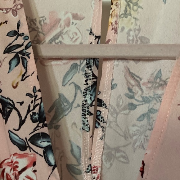 Relipop Pink Floral Romper sz XL 10/12US - Picture 10 of 10